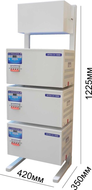 Трехфазный стабилизатор Элтех СН 9000*3 бриз в Новокузнецке Трехфазный стабилизатор Элтех СН 9000*3 бриз в Новокузнецке